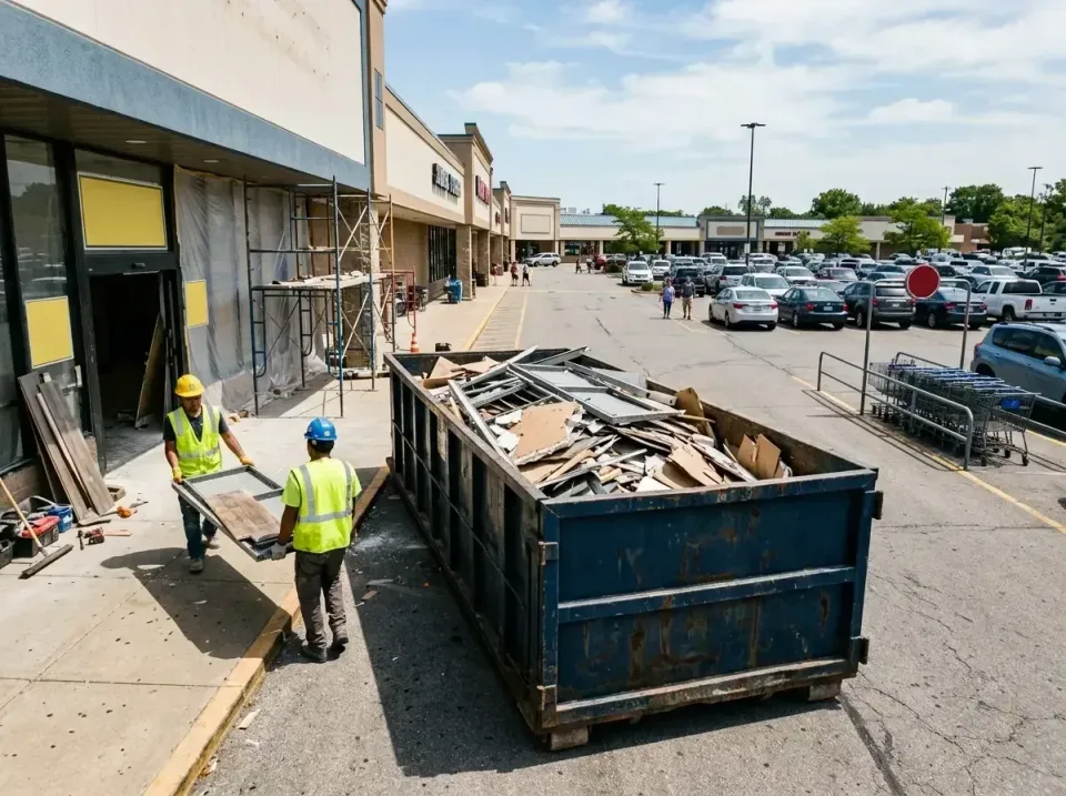 retail-store-renovation-debris-003 — frequently asked questions, Roll-off Dumpster Rentals in Aurora, MO